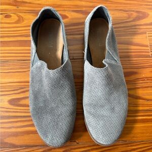 Bjorndal Perforated Gray Women's Flats